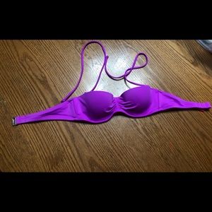 Purple Victoria’s Secret bikini top